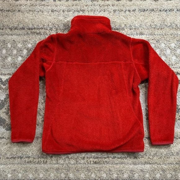 Patagonia Red ReTool Snap-T Pullover Sweater Small - Picture 2 of 9